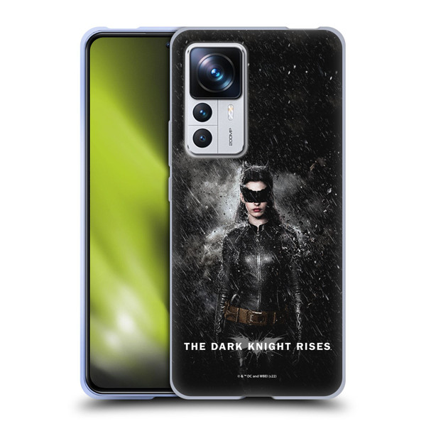 The Dark Knight Rises Key Art Catwoman Rain Poster Soft Gel Case for Xiaomi 12T Pro