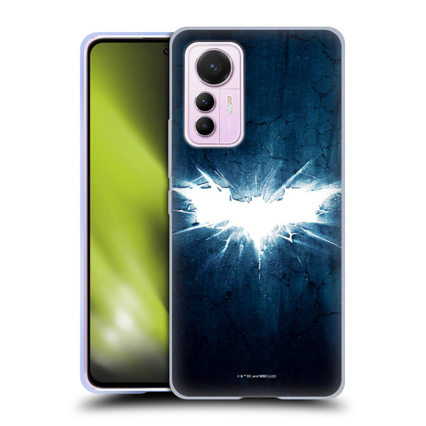 The Dark Knight Rises Logo Grunge Soft Gel Case for Xiaomi 12 Lite