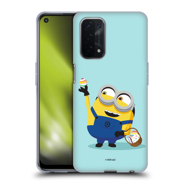 Minions Rise of Gru(2021) Easter 2021 Bob Egg Hunt Soft Gel Case for OPPO A54 5G