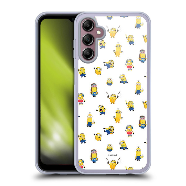 Minions Rise of Gru(2021) Humor Costume Pattern Soft Gel Case for Samsung Galaxy A14 5G