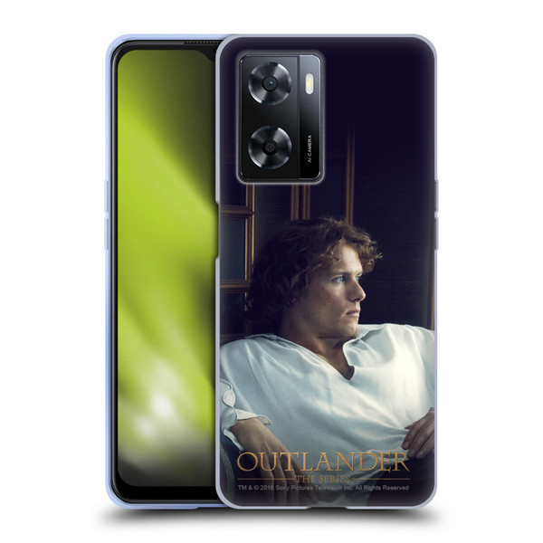 Outlander Characters Jamie White Shirt Soft Gel Case for OPPO A57s