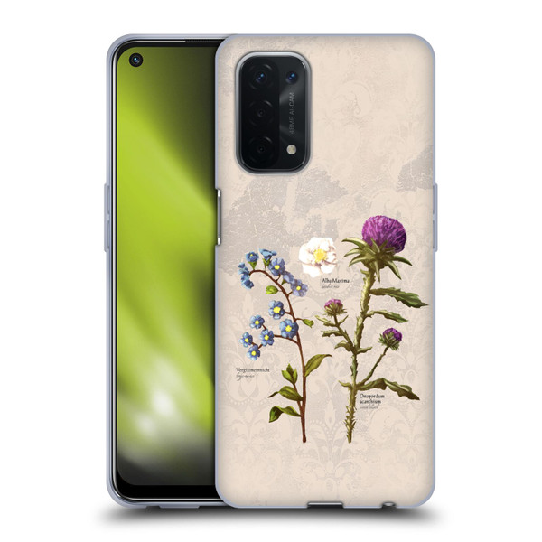 Outlander Graphics Flowers Soft Gel Case for OPPO A54 5G
