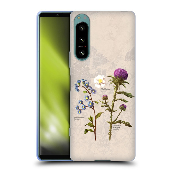 Outlander Graphics Flowers Soft Gel Case for Sony Xperia 5 IV
