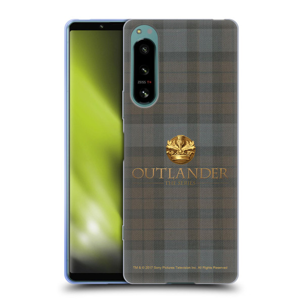 Outlander Tartans Plaid Soft Gel Case for Sony Xperia 5 IV