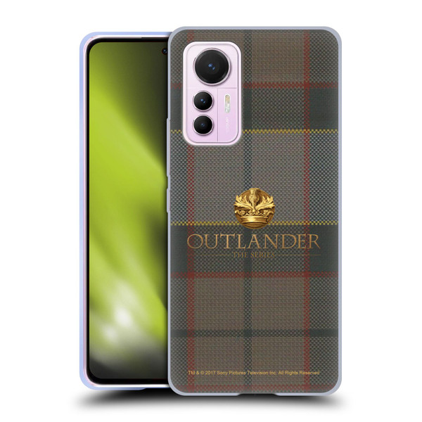 Outlander Tartans Fraser Soft Gel Case for Xiaomi 12 Lite