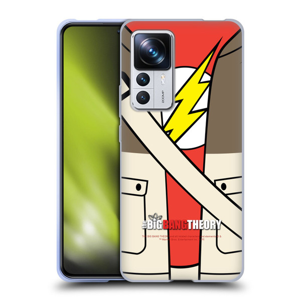 The Big Bang Theory Iconic Shirts Sheldon Soft Gel Case for Xiaomi 12T Pro