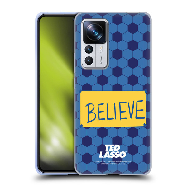 Ted Lasso Season 1 Graphics Believe Soft Gel Case for Xiaomi 12T Pro