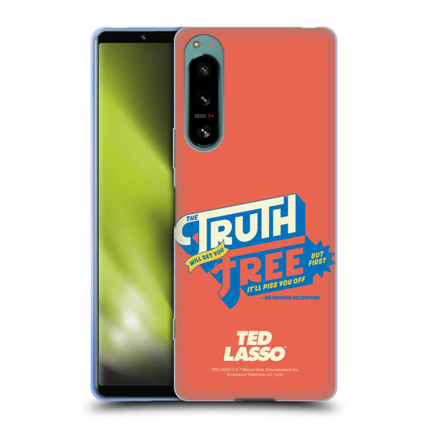 Ted Lasso Season 2 Graphics Truth Soft Gel Case for Sony Xperia 5 IV