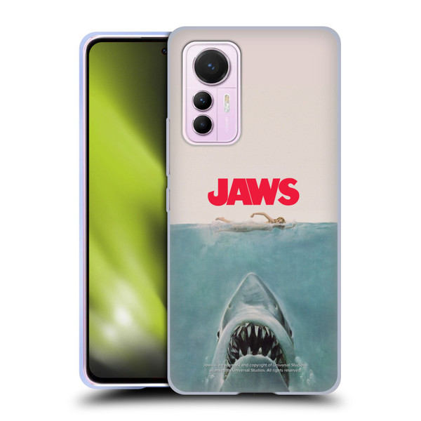 Jaws I Key Art Poster Soft Gel Case for Xiaomi 12 Lite