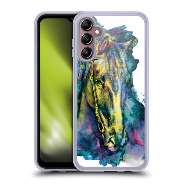 Riza Peker Animals Horse Soft Gel Case for Samsung Galaxy A14 5G