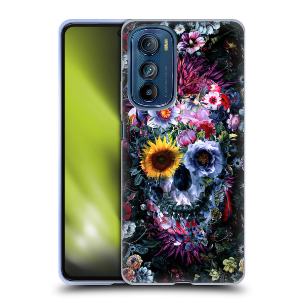 Riza Peker Skulls 9 Skull Soft Gel Case for Motorola Edge 30