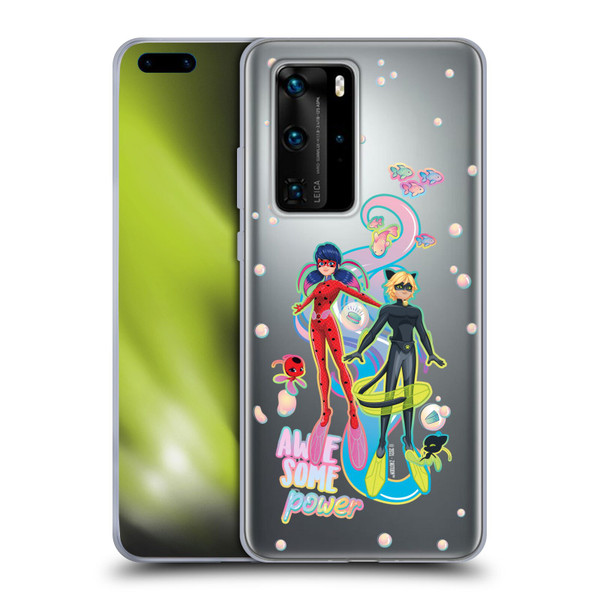 Miraculous Tales of Ladybug & Cat Noir Aqua Ladybug Awesome Power Soft Gel Case for Huawei P40 Pro / P40 Pro Plus 5G