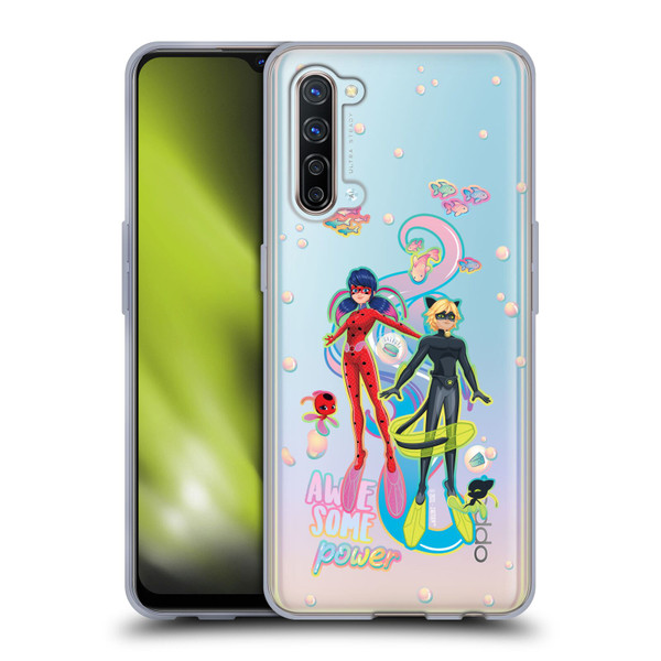 Miraculous Tales of Ladybug & Cat Noir Aqua Ladybug Awesome Power Soft Gel Case for OPPO Find X2 Lite 5G