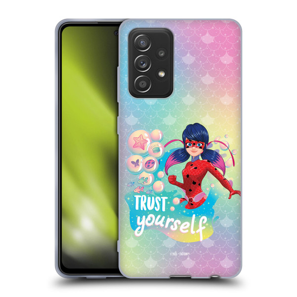 Miraculous Tales of Ladybug & Cat Noir Aqua Ladybug Trust Yourself Soft Gel Case for Samsung Galaxy A52 / A52s / 5G (2021)