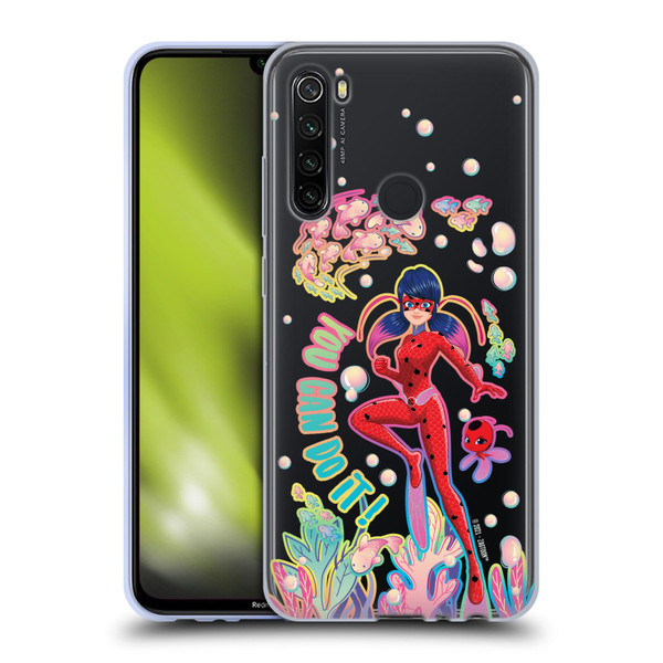 Miraculous Tales of Ladybug & Cat Noir Aqua Ladybug You Can Do It Soft Gel Case for Xiaomi Redmi Note 8T