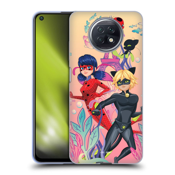 Miraculous Tales of Ladybug & Cat Noir Aqua Ladybug Aqua Power Soft Gel Case for Xiaomi Redmi Note 9T 5G
