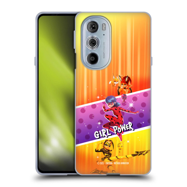 Miraculous Tales of Ladybug & Cat Noir Graphics Girl Power Soft Gel Case for Motorola Edge X30