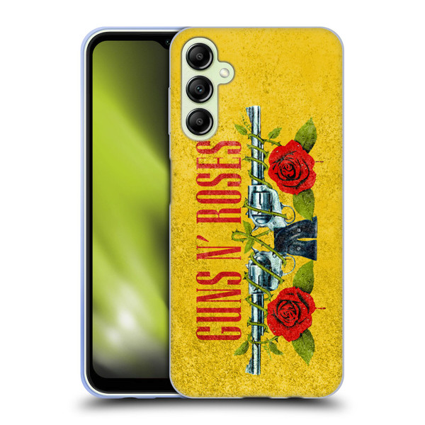 Guns N' Roses Vintage Pistols Soft Gel Case for Samsung Galaxy A14 5G