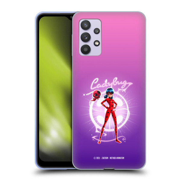 Miraculous Tales of Ladybug & Cat Noir Graphics Ladybug Soft Gel Case for Samsung Galaxy A32 5G / M32 5G (2021)