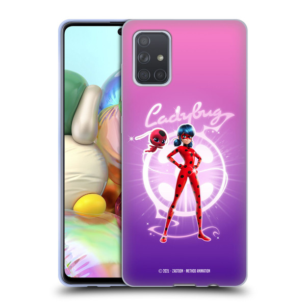 Miraculous Tales of Ladybug & Cat Noir Graphics Ladybug Soft Gel Case for Samsung Galaxy A71 (2019)