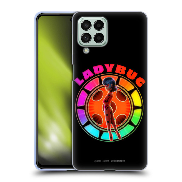 Miraculous Tales of Ladybug & Cat Noir Graphics Rainbow Soft Gel Case for Samsung Galaxy M53 (2022)