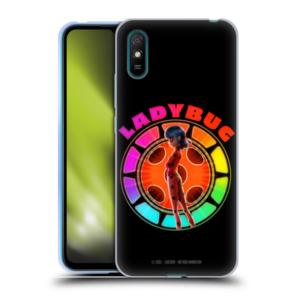 Miraculous Tales of Ladybug & Cat Noir Graphics Rainbow Soft Gel Case for Xiaomi Redmi 9A / Redmi 9AT