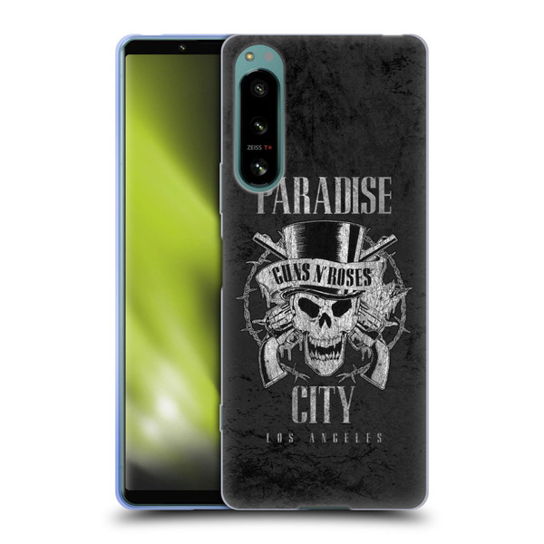 Guns N' Roses Vintage Paradise City Soft Gel Case for Sony Xperia 5 IV
