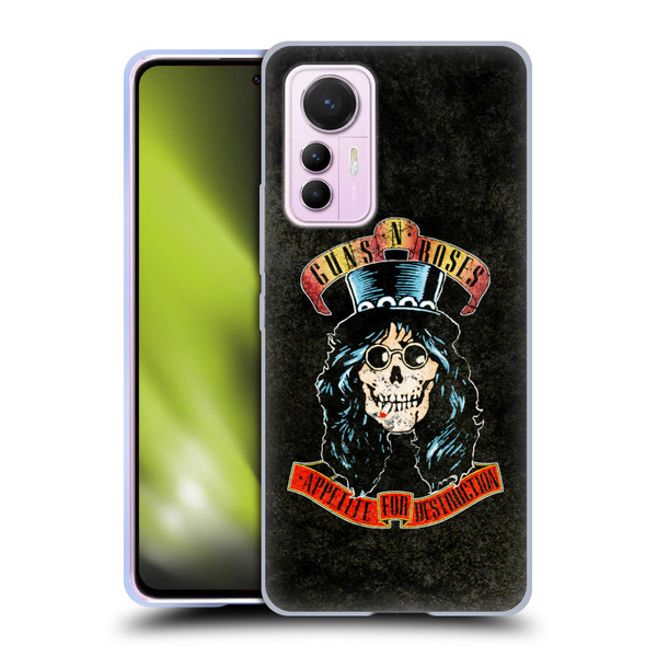 Guns N' Roses Vintage Slash Soft Gel Case for Xiaomi 12 Lite