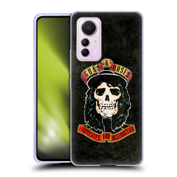 Guns N' Roses Vintage Stradlin Soft Gel Case for Xiaomi 12 Lite