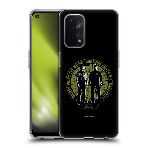 Supernatural Graphic Sam & Dean Soft Gel Case for OPPO A54 5G