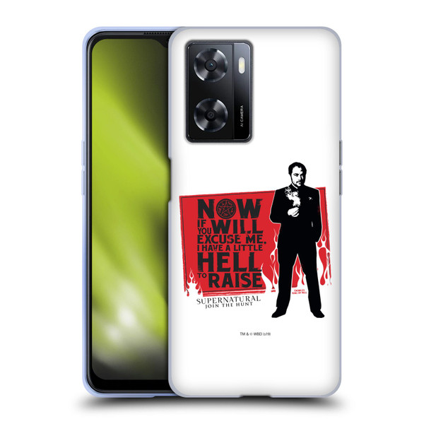 Supernatural Graphic Sam, Dean & Castiel Soft Gel Case for OPPO A57s