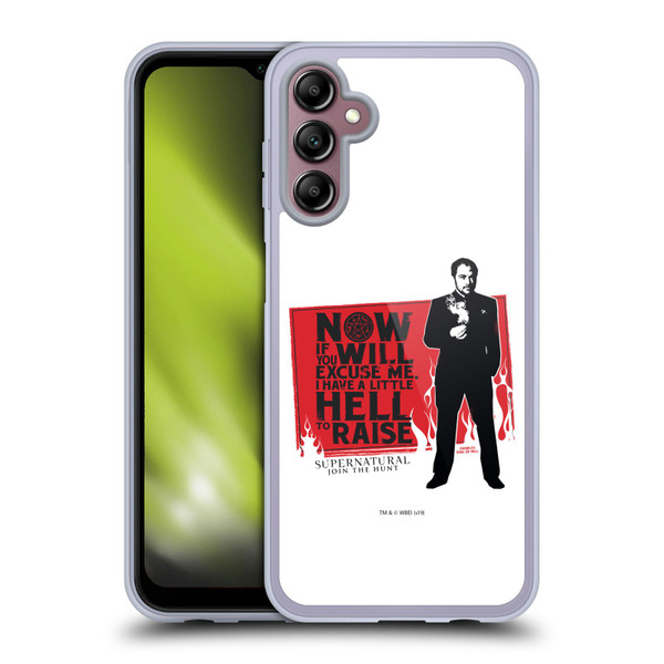 Supernatural Graphic Sam, Dean & Castiel Soft Gel Case for Samsung Galaxy A14 5G