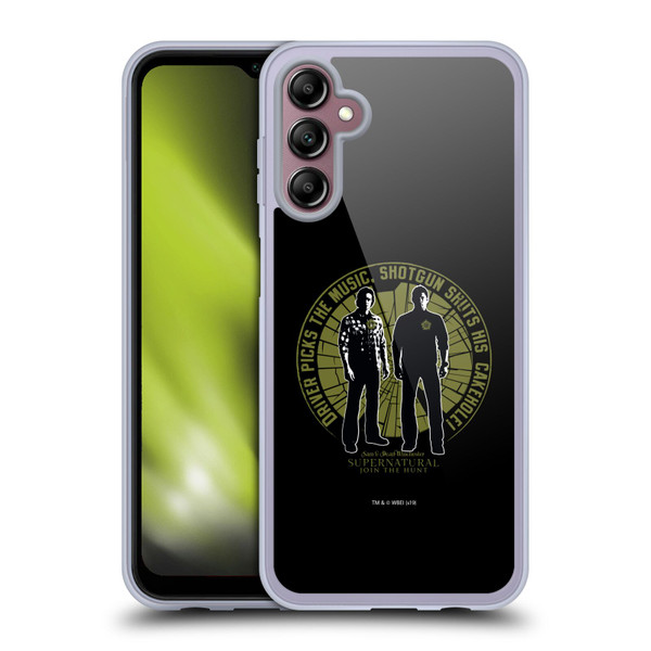 Supernatural Graphic Sam & Dean Soft Gel Case for Samsung Galaxy A14 5G