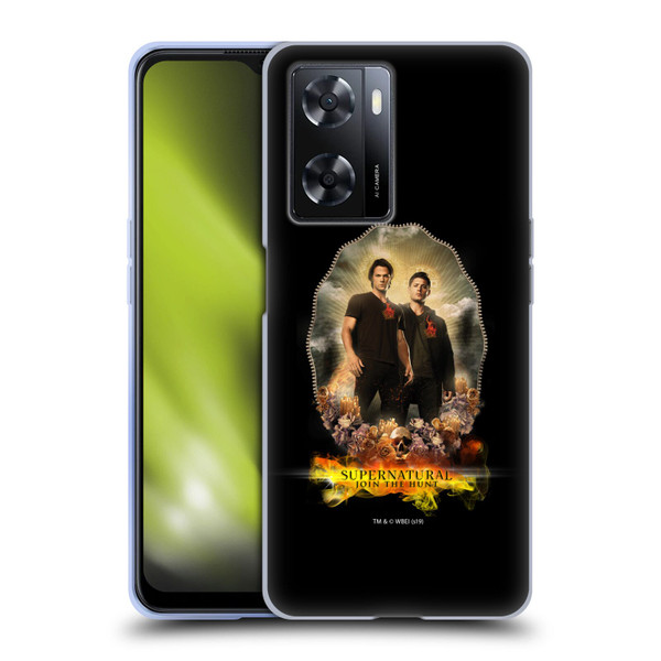 Supernatural Vectors Dean & Sam Halo Soft Gel Case for OPPO A57s