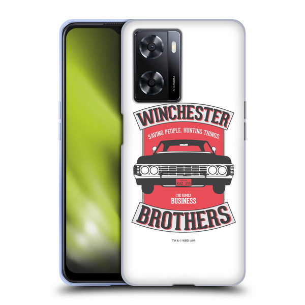 Supernatural Vectors Winchester Brothers 2 Soft Gel Case for OPPO A57s
