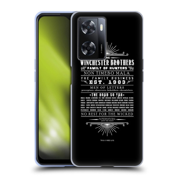 Supernatural Vectors Winchester Brothers Soft Gel Case for OPPO A57s