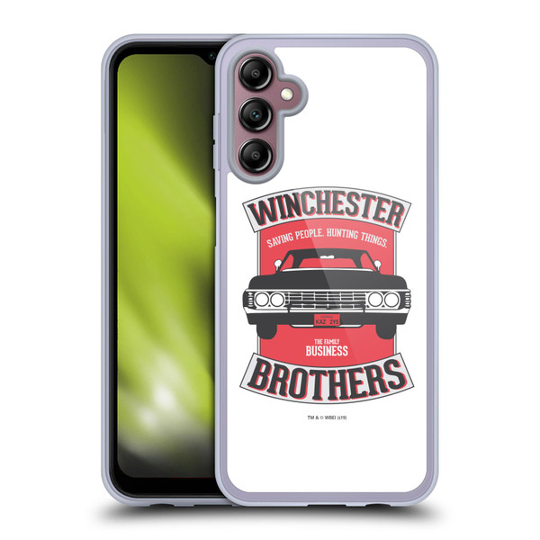 Supernatural Vectors Winchester Brothers 2 Soft Gel Case for Samsung Galaxy A14 5G