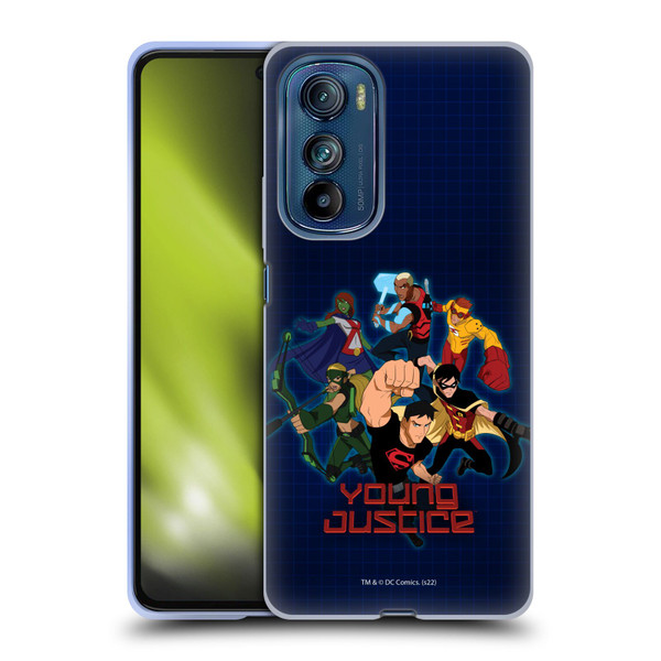 Young Justice Graphics Group Soft Gel Case for Motorola Edge 30