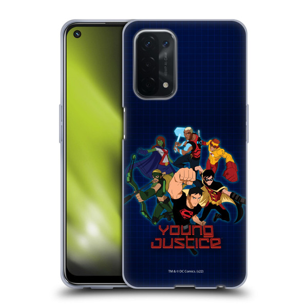 Young Justice Graphics Group Soft Gel Case for OPPO A54 5G