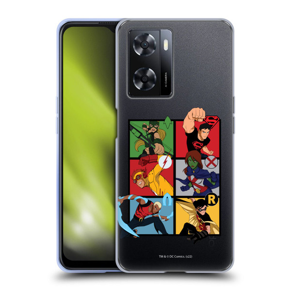 Young Justice Graphics Character Art Soft Gel Case for OPPO A57s