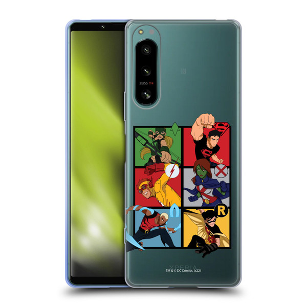 Young Justice Graphics Character Art Soft Gel Case for Sony Xperia 5 IV