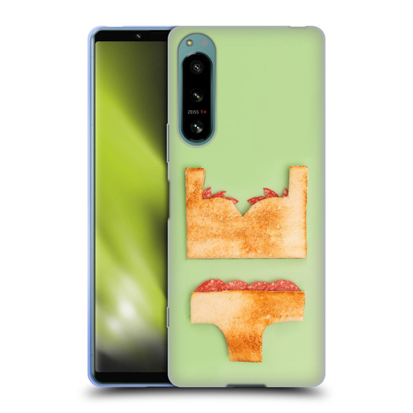 Pepino De Mar Foods Sandwich Soft Gel Case for Sony Xperia 5 IV