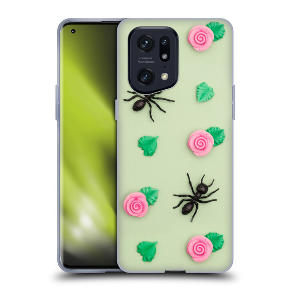 Pepino De Mar Patterns 2 Ant Soft Gel Case for OPPO Find X5 Pro