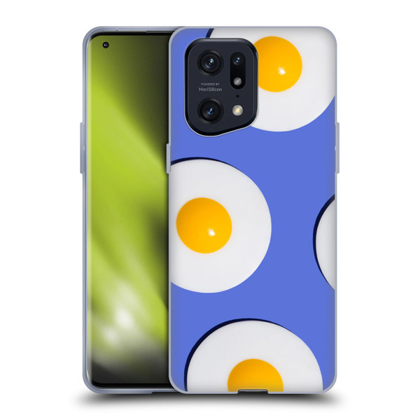 Pepino De Mar Patterns 2 Egg Soft Gel Case for OPPO Find X5 Pro