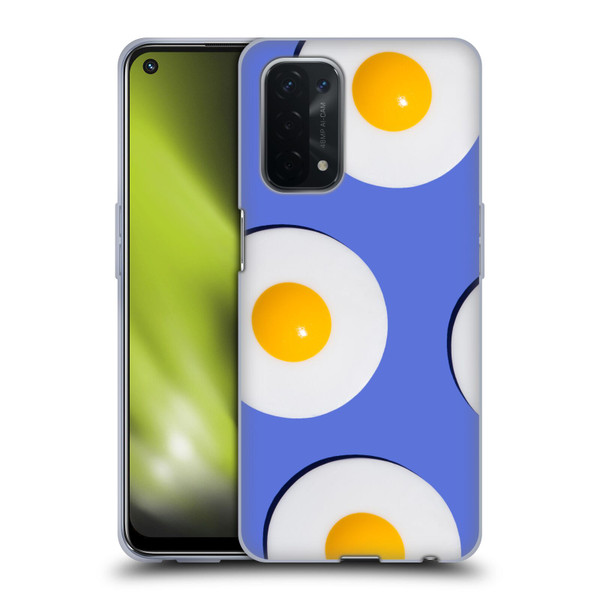 Pepino De Mar Patterns 2 Egg Soft Gel Case for OPPO A54 5G