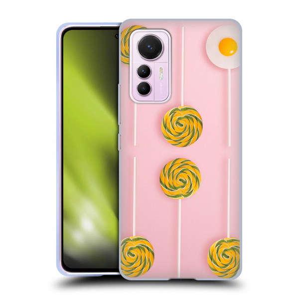 Pepino De Mar Patterns 2 Lollipop Soft Gel Case for Xiaomi 12 Lite