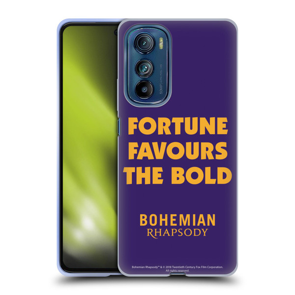 Queen Bohemian Rhapsody Fortune Quote Soft Gel Case for Motorola Edge 30