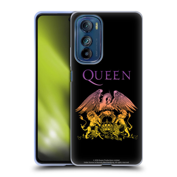 Queen Bohemian Rhapsody Logo Crest Soft Gel Case for Motorola Edge 30