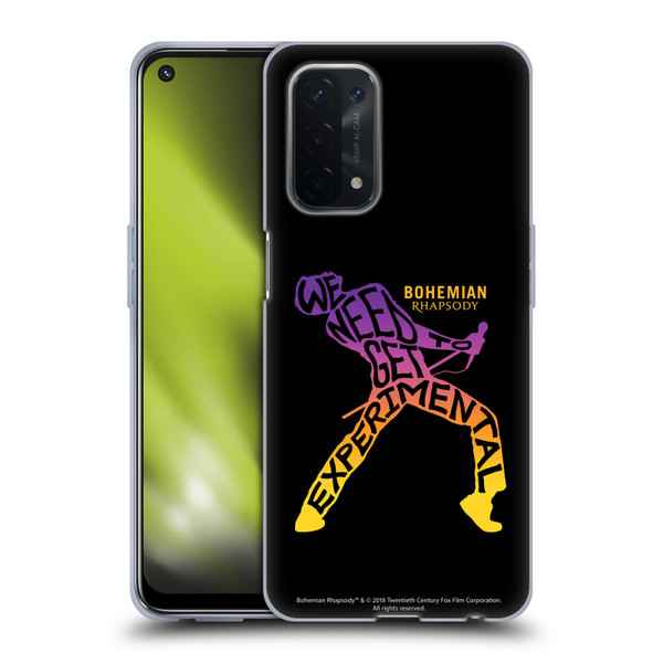 Queen Bohemian Rhapsody Experimental Quote Soft Gel Case for OPPO A54 5G