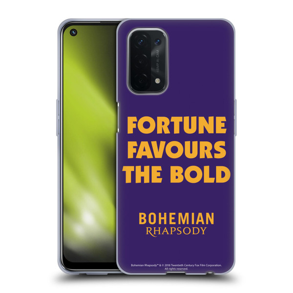 Queen Bohemian Rhapsody Fortune Quote Soft Gel Case for OPPO A54 5G